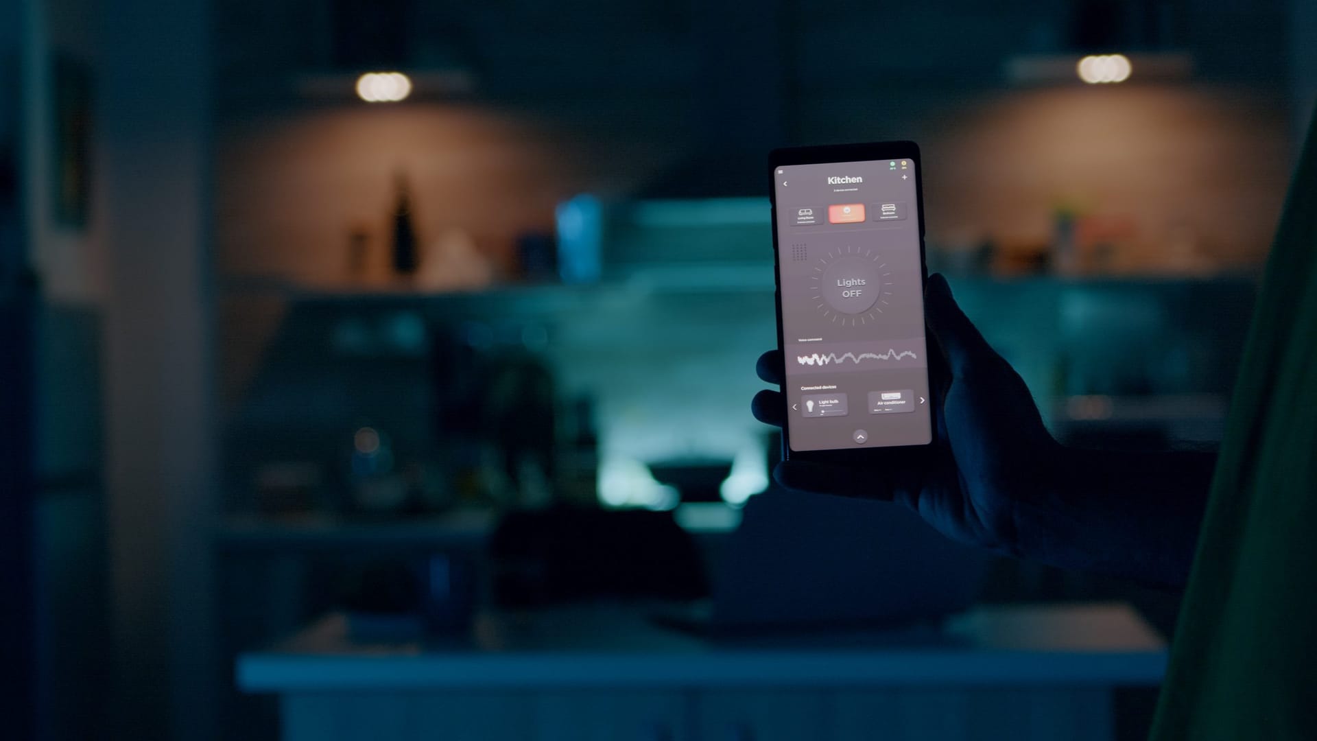 Smart home automation company Abu Dhabi - living room setup